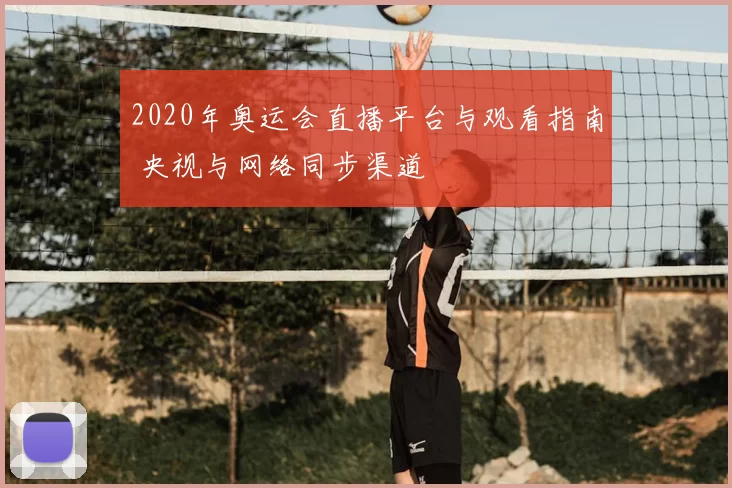 2020年奥运会直播平台与观看指南 央视与网络同步渠道